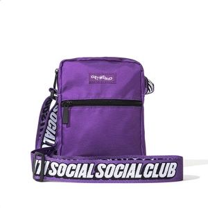 Anti Social Social Club Purple Side Bag Brand New